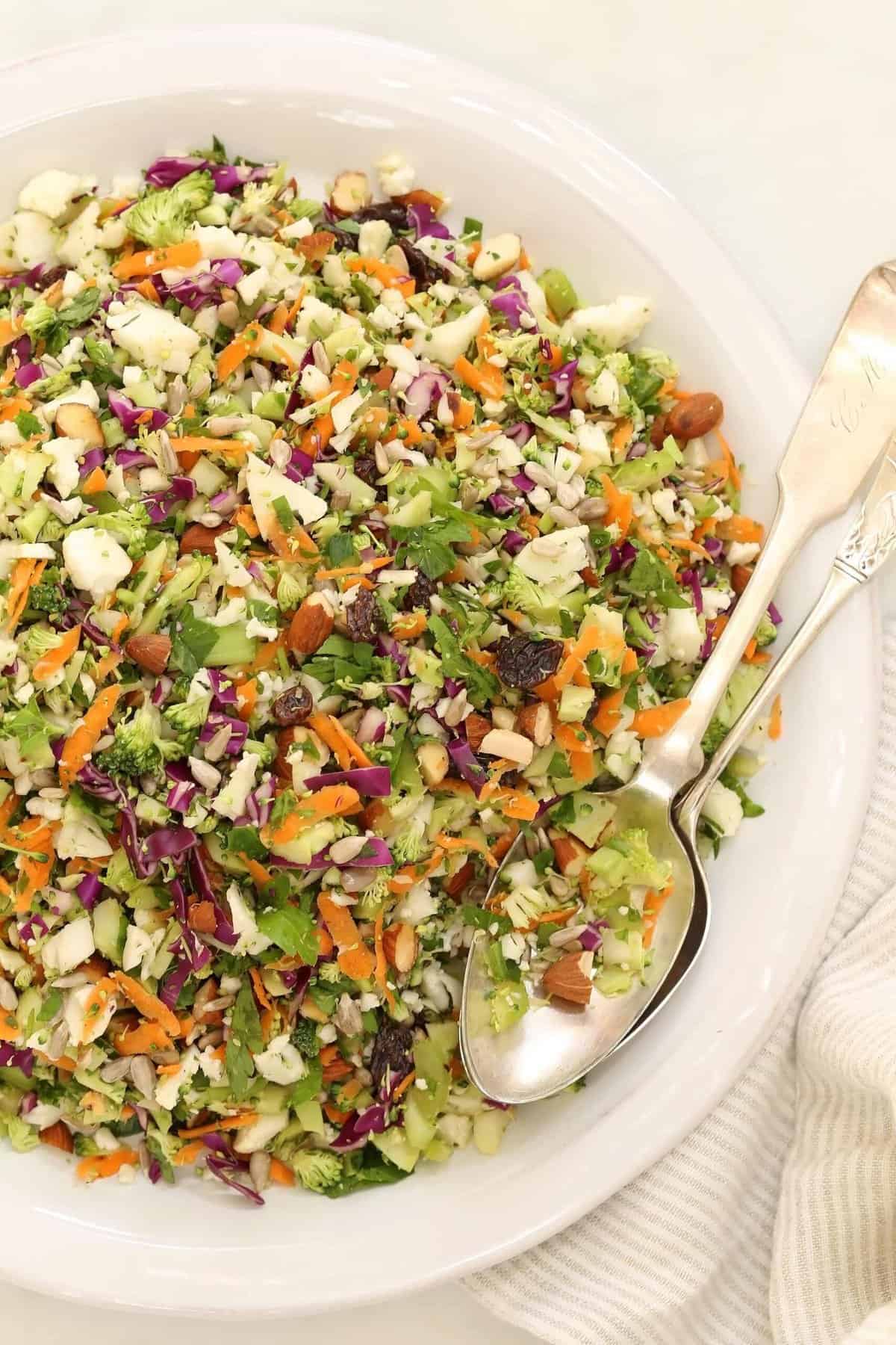 Food Processor Chopped Salad - Debra Klein