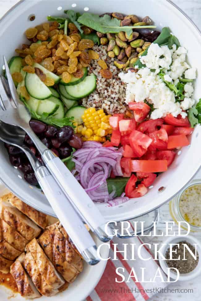 bowl of Mediterranean salad