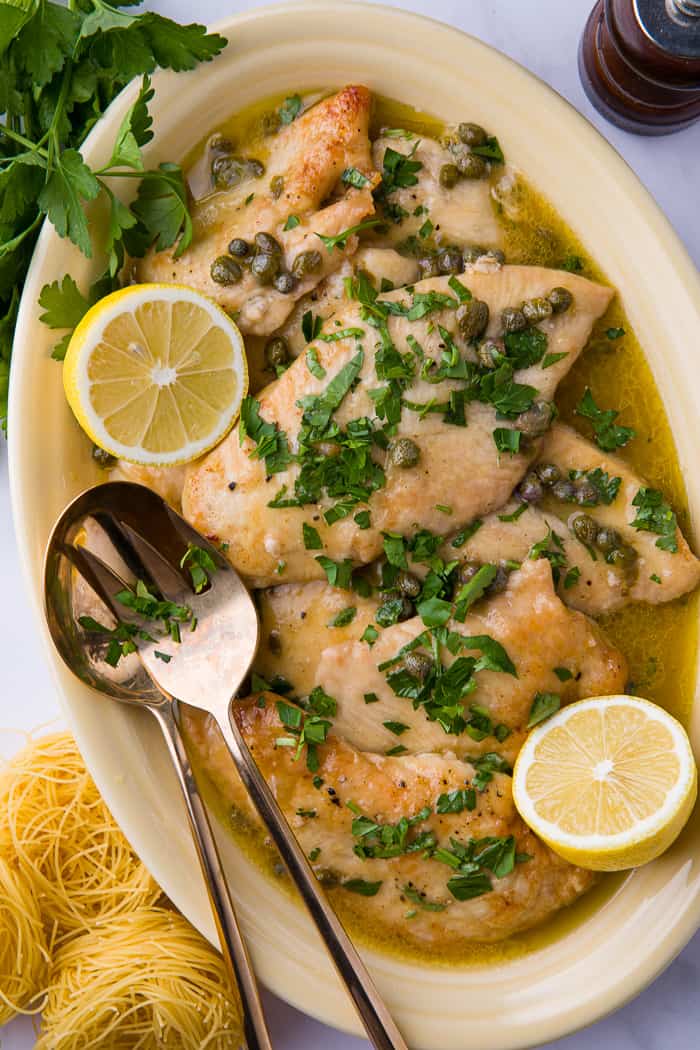 Easy Chicken Piccata Pizza, Recipe