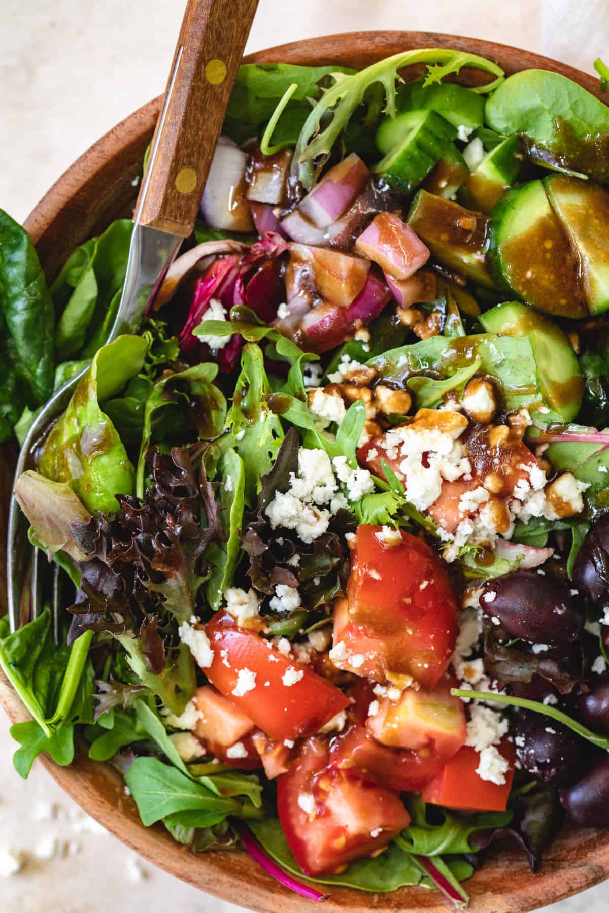 Everyday Mediterranean Salad The Harvest Kitchen
