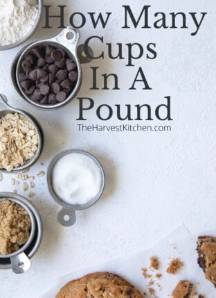 How Many Cups in a Pound