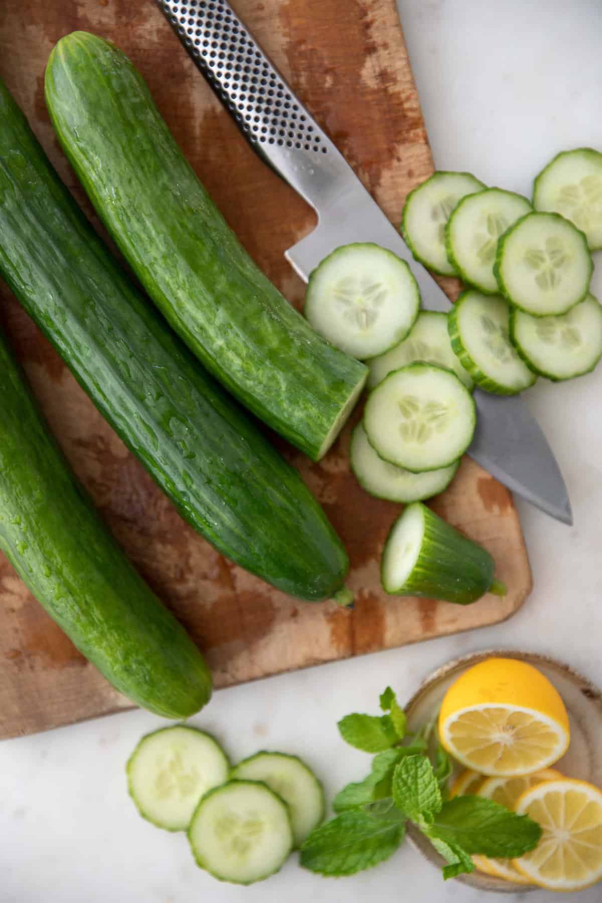 English Cucumber  Harvest kitchen, Cucumber recipes, English cucumber
