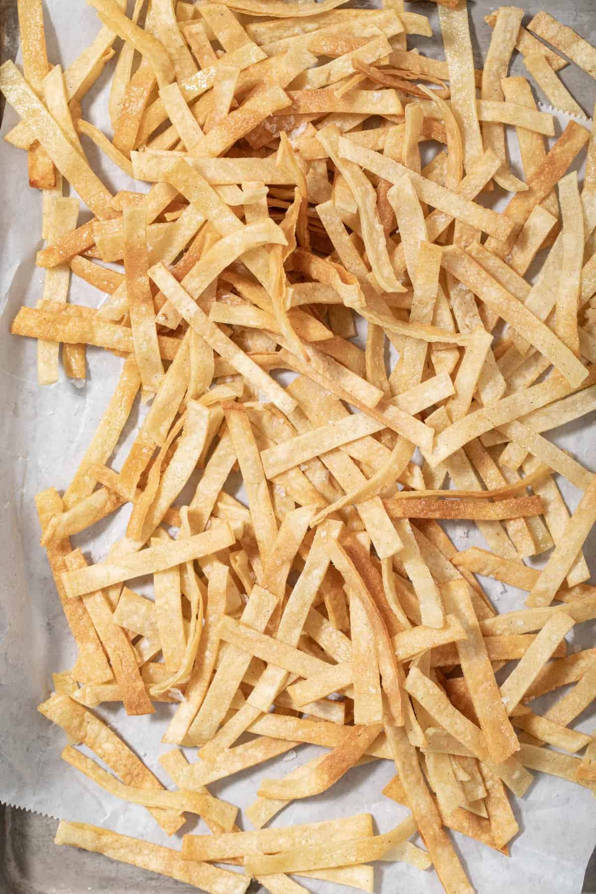 How to Make Tortilla Strips The Harvest Kitchen