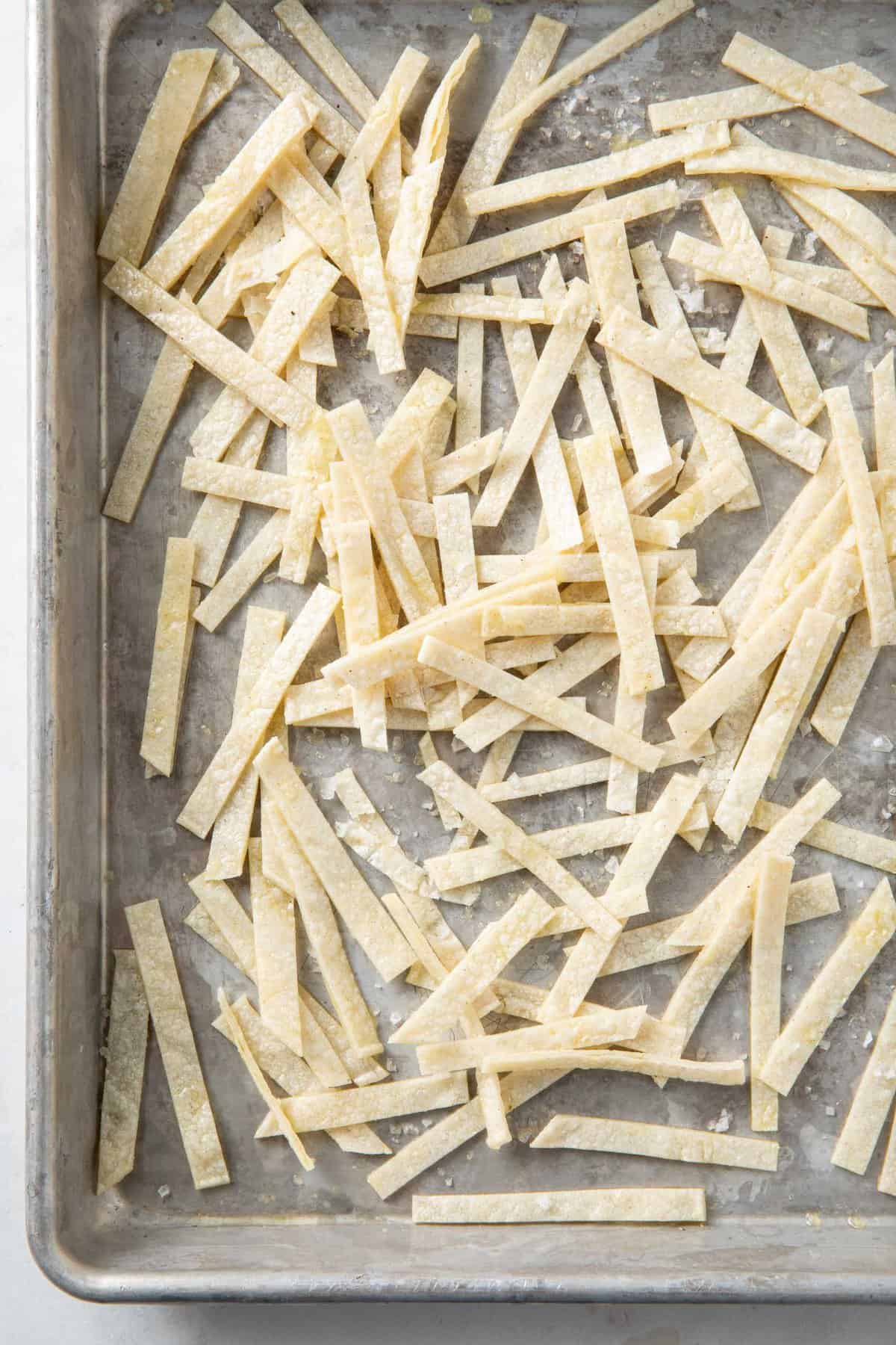 How to Make Tortilla Strips The Harvest Kitchen