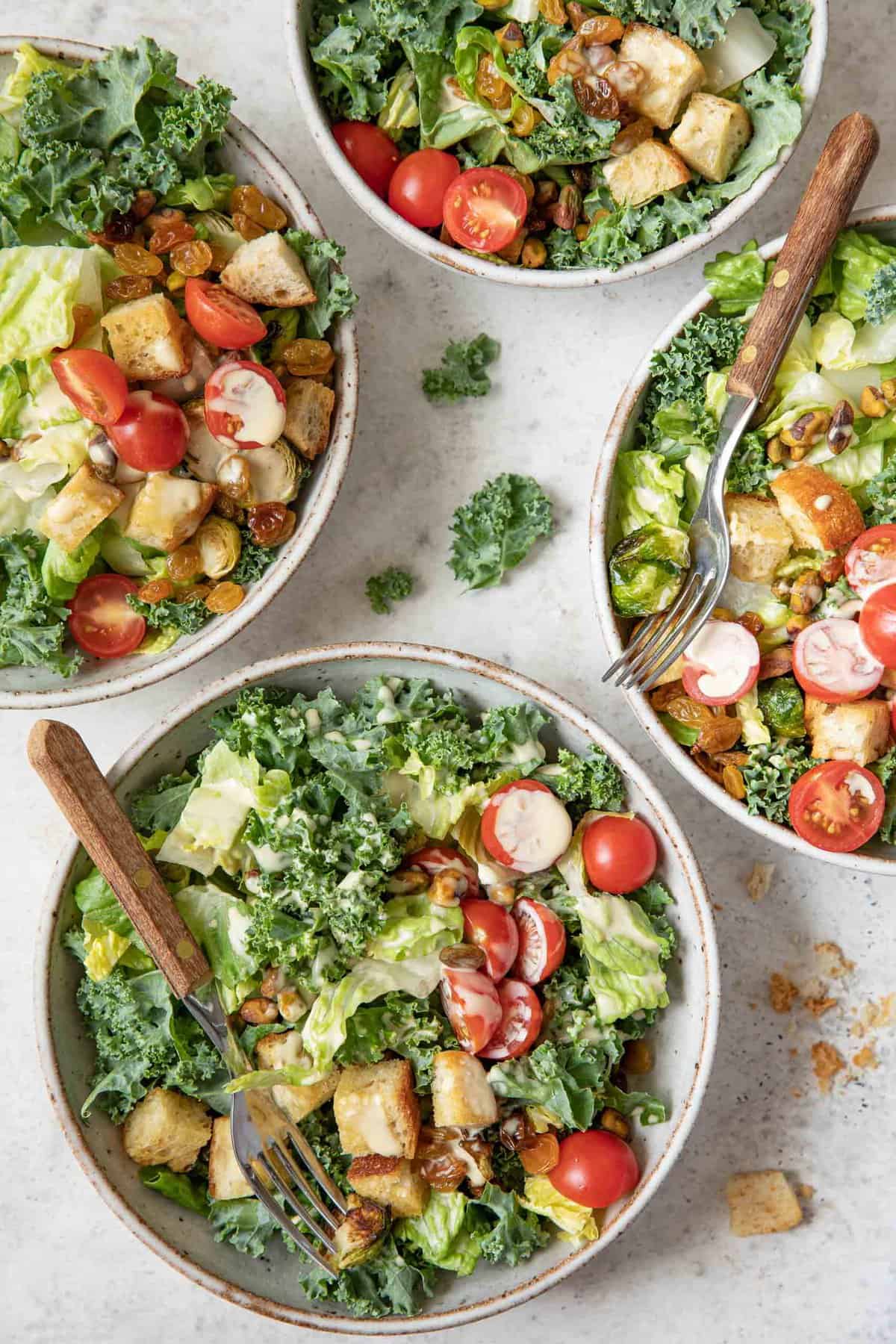 Best Kale Caesar Salad - The Harvest Kitchen