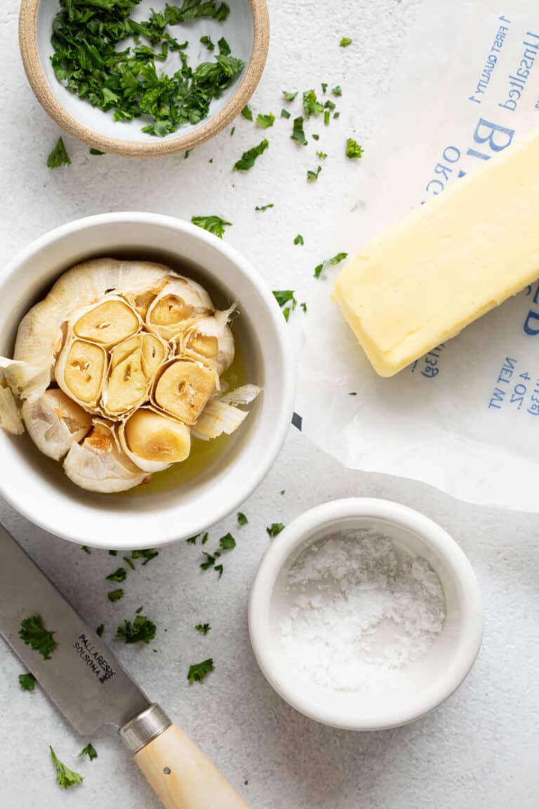 Roasted Garlic Butter The Harvest Kitchen