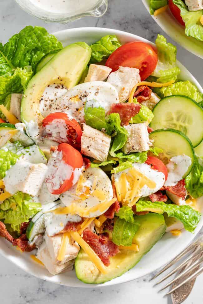 Meal-Prep Turkey Cobb Salad
