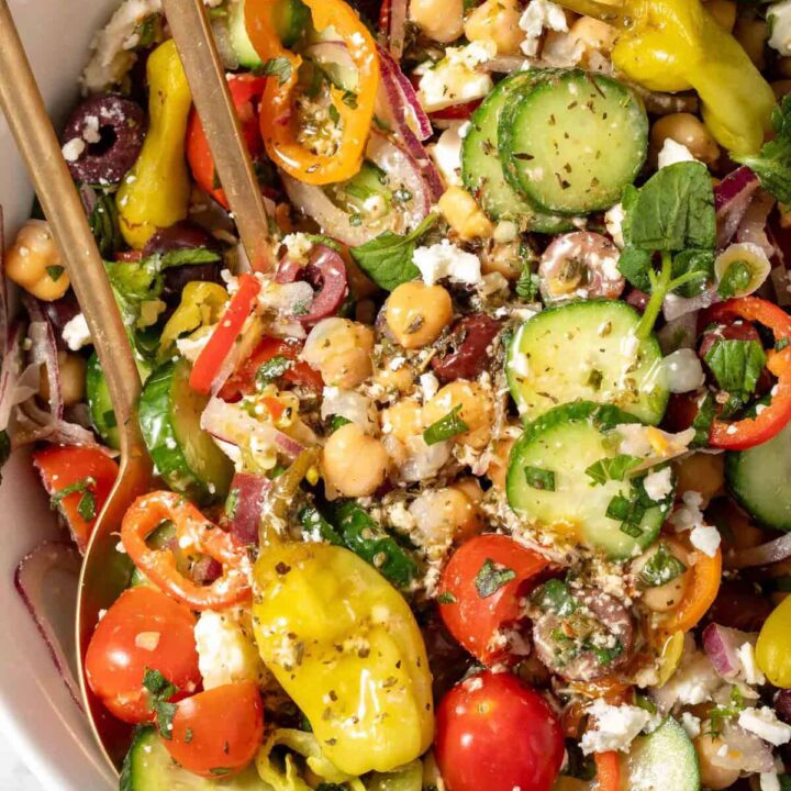 Greek Chickpea Salad