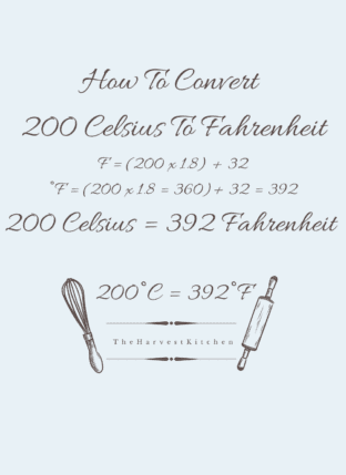 A diagram of How to Convert 190 Celsius to Fahrenheit.