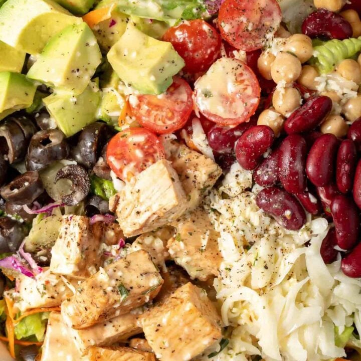 Chopped Salad in a bowl.