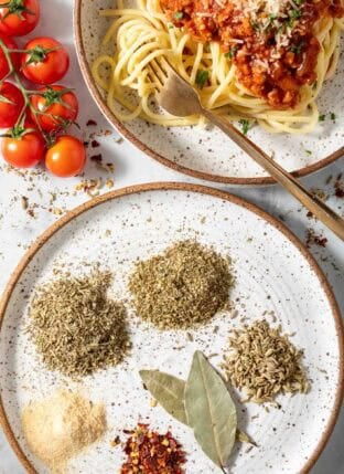 Homemade Spaghetti Sauce Seasoning