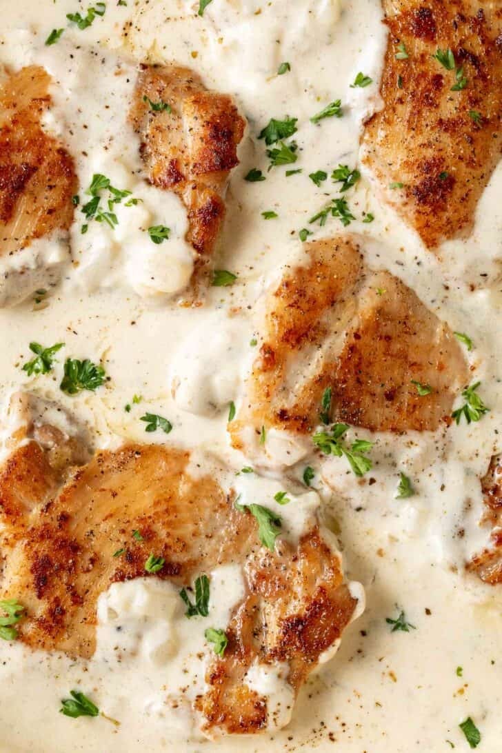 Chicken with Boursin Cheese
