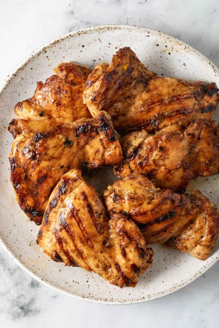 Citrus Grilled Chicken Citrus Grilled Chicken on a plate.