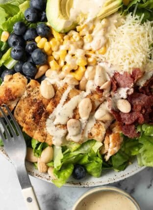 Summer Salad on a plate